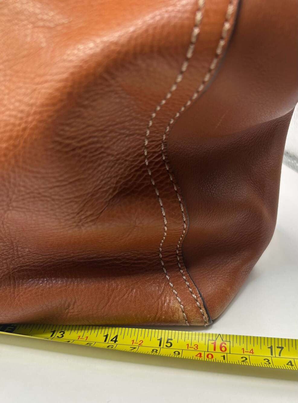 Fossil Rachel Leather Tote Bag in Brown - Picture 8 of 11